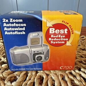 Kodak‎ Advantix C700 Zoom APS Point & Shoot Film Camera 30-60mm Lens APS New